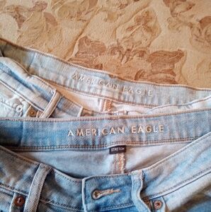 2 Pair of American Eagle Distressed Jeans